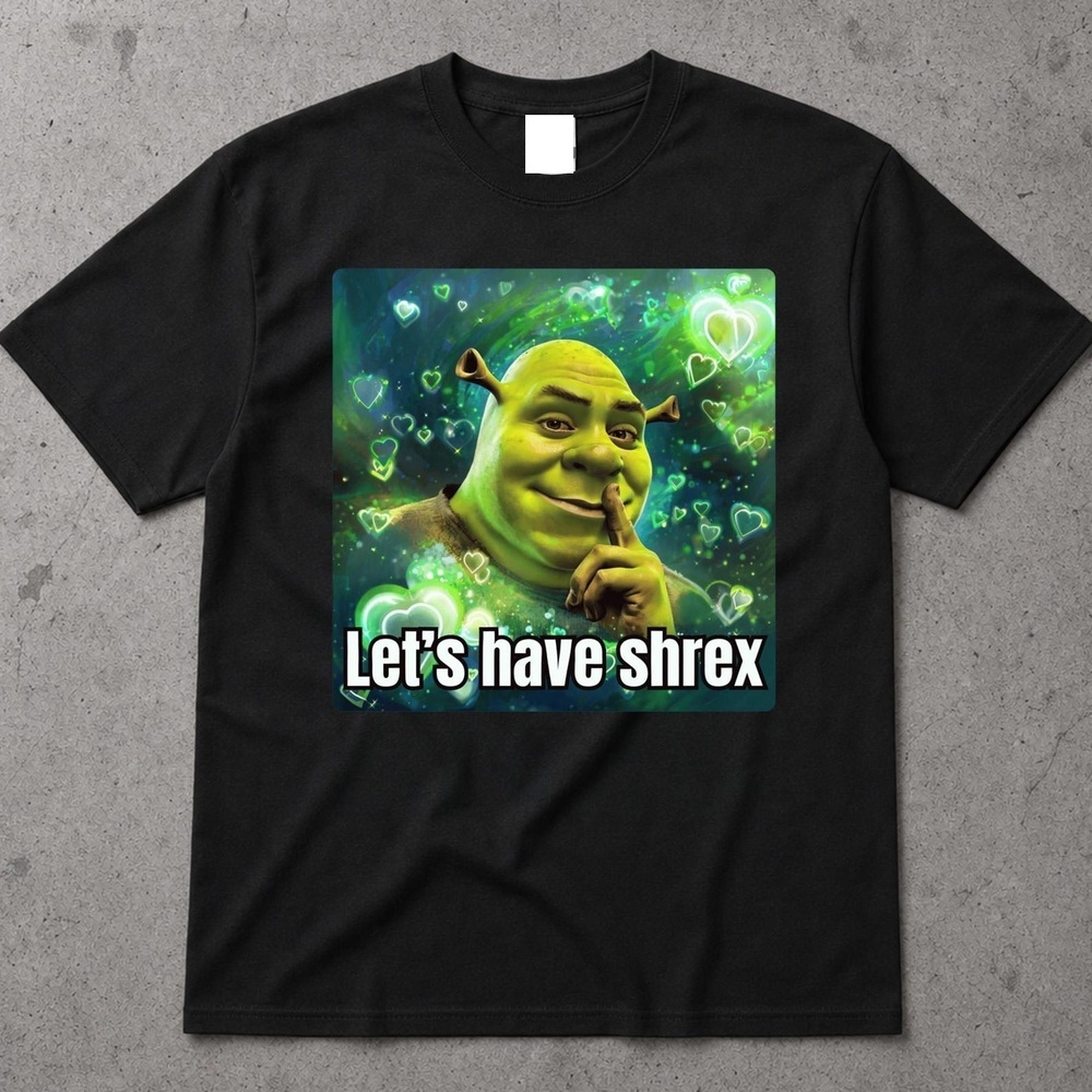 Shrek T-Shirt, Fun Animated Tee, Playful Character , Cute